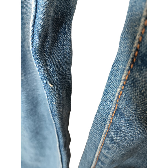 Pilcro by Anthropologie Jeans Women’s 18W Plus Blue Denim Straight Leg Stretch - Picture 7 of 16